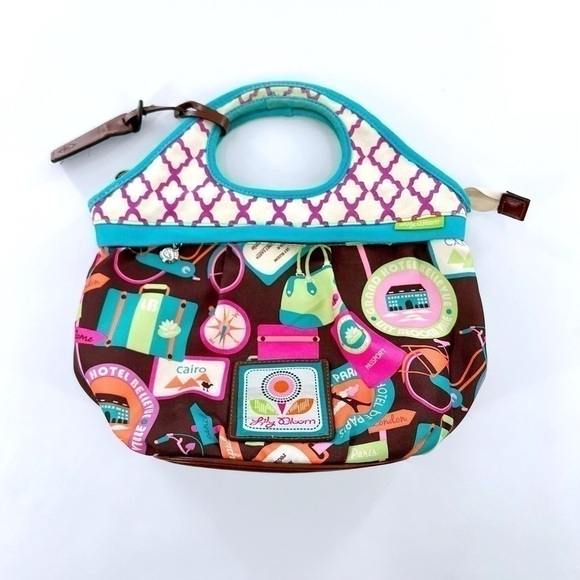 Lily Bloom Travel Tote Bag Small Hand Bag - Picture 11 of 13